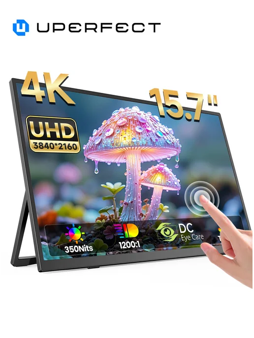 Uperfect 15.7-дюймовый 16 9 UHD IPS портативный монитор 4K 2160P, вариант