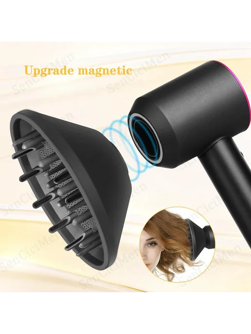 Hair Dryer диффузор Насадка на фен для волос Dyson Supersonic HD15, вариант, фото 3