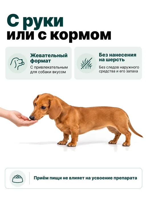 Zoetis Симпарика, 3 табл. по 20мг от блох и клещей, от 5,1 до 10 кг, 10 кг, фото 6