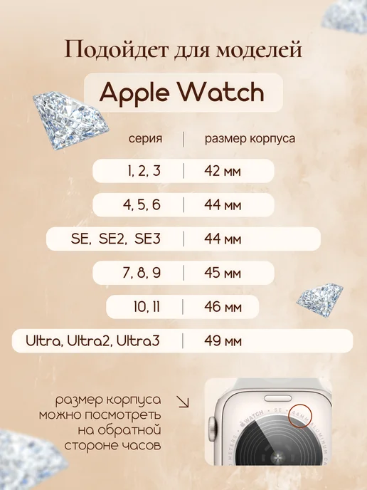 MAKFIT Ремешок для Apple Watch 42 44 45 46 49 мм металлический, розовый, фото 7