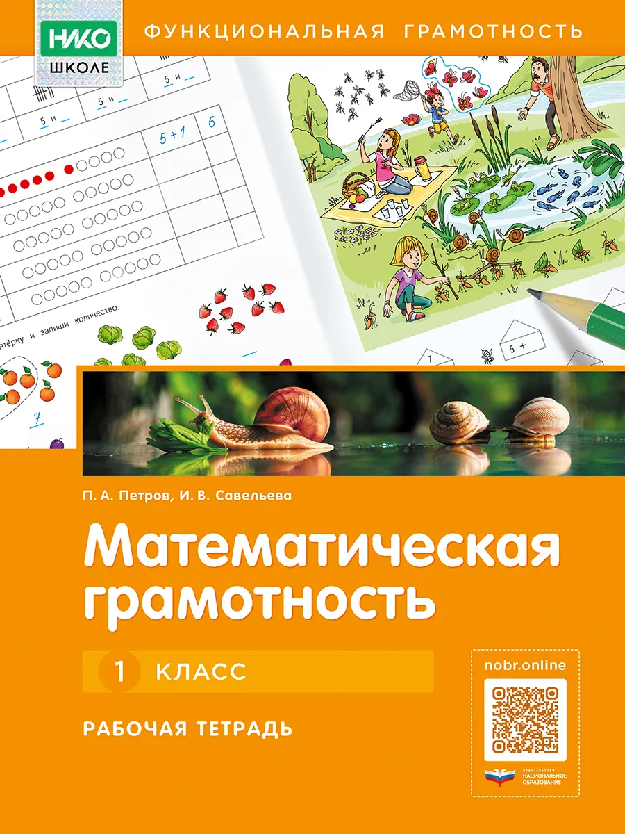 Математическая грамотность рабочая тетрадь 1 класс