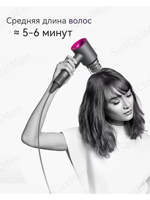 Hair Dryer 2 в 1 Диффузор Насадки на фен Dyson NURAL HD16 аксессуары, вариант, фото 3