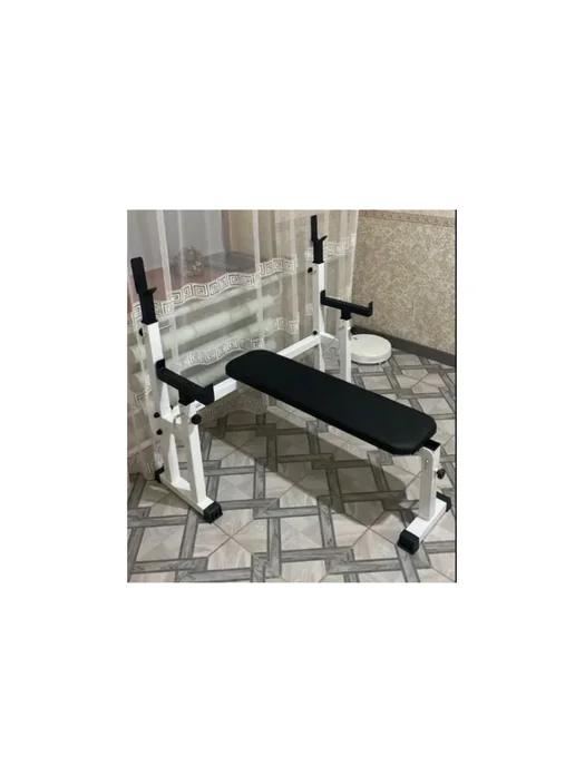 Sportlim Скамья со стойками Атлант (Неотделимая), черный, фото 5