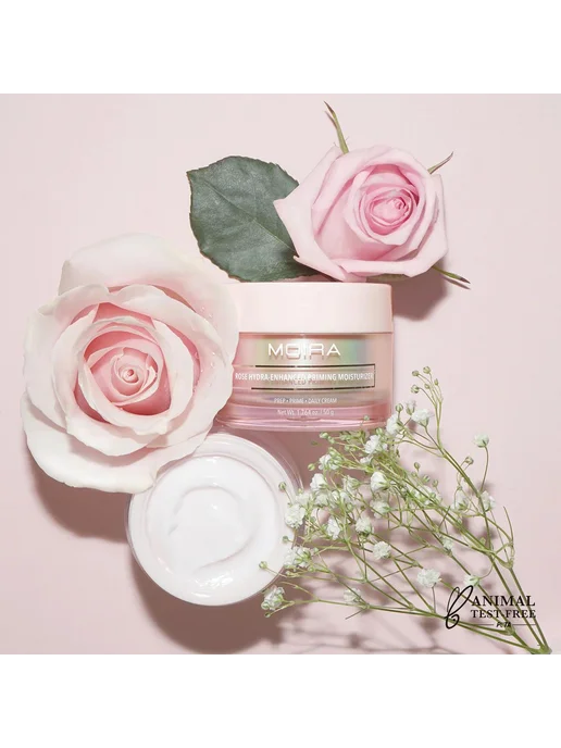MOIRA Праймер для лица Rose Hydra-Enhanced Priming Moisturizer, белый, фото 2