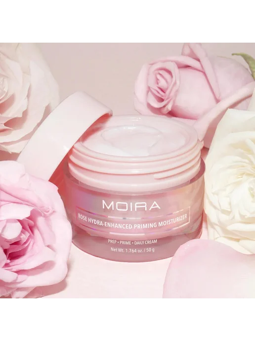 MOIRA Праймер для лица Rose Hydra-Enhanced Priming Moisturizer, белый, фото 3