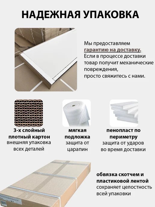 StroyKa Тумба прикроватная подвесная с ящиком Белый матовый, бежевый, фото 6