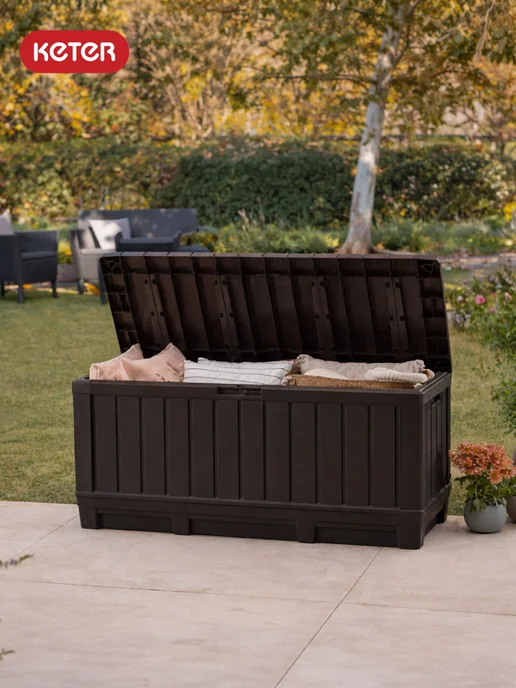 Keter Садовый сундук для хранения Kentwood Box 350 л, 350 л, фото 8