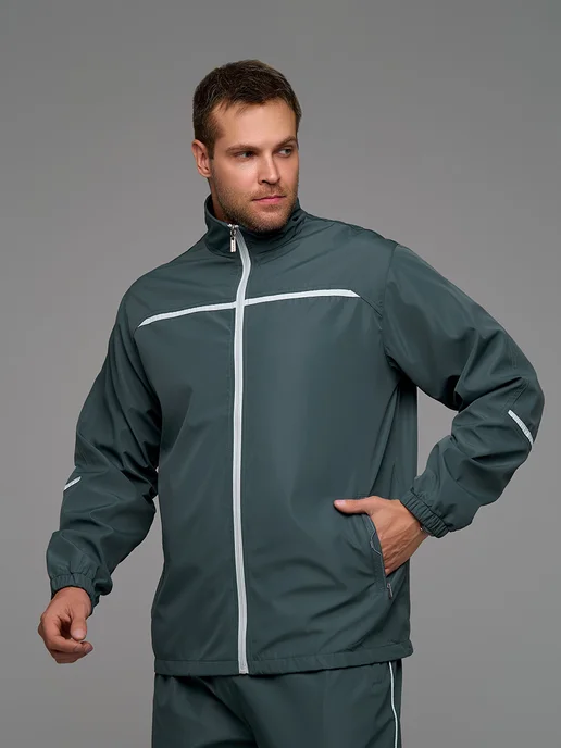 VAYA STORE Спортивный костюм на молнии без начеса без капюшона, вариант, фото 6
