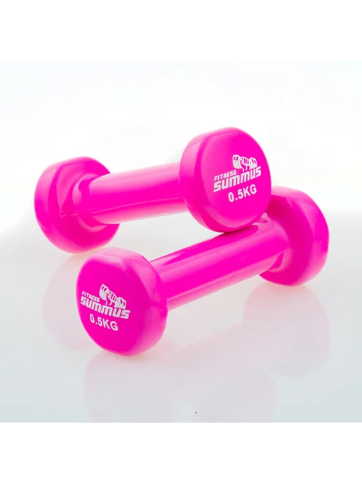 Getfit Гантели обрезиненные для фитнеса 0,5 кг, 500 г, фото 5
