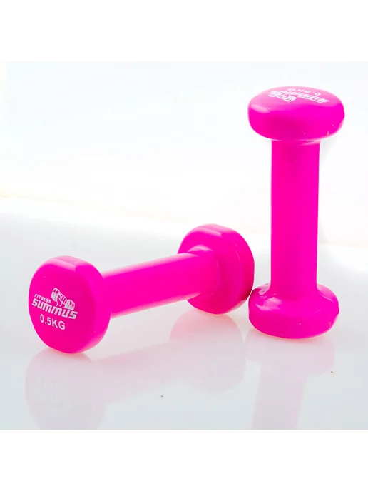 Getfit Гантели обрезиненные для фитнеса 0,5 кг, 500 г, фото 7