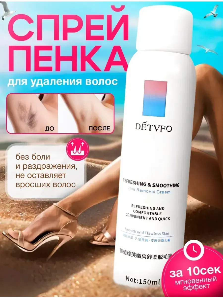 Набор для депиляции пенка и гель