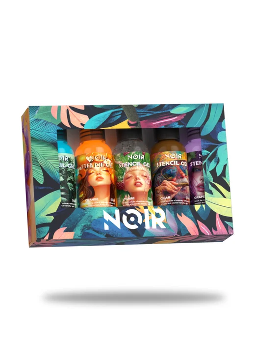NOIR TATTOO NOIR Трансферный гель для тату переводмятный 50 мл, 50 мл, фото 5