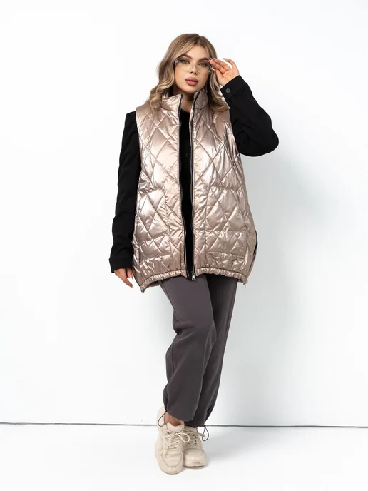 Clozer Жилет Большие размеры, желтый, фото 3