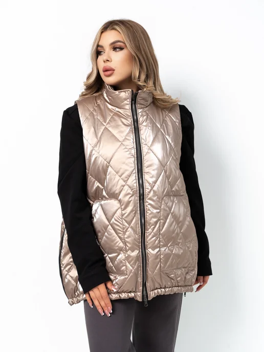 Clozer Жилет Большие размеры, желтый, фото 5