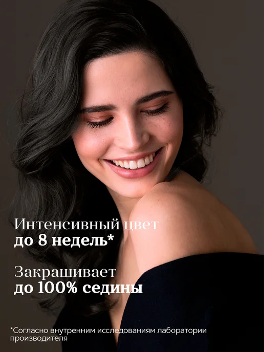 Essem Hair Studio Professional Стойкая краска для волос Ultima 1.0 черный натуральный 2 шт, 2 шт, фото 3