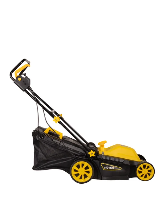 HUTER Газонокосилка электрическая ELM-1400T, 1400 Вт, 380 мм, 1400 Вт, фото 8