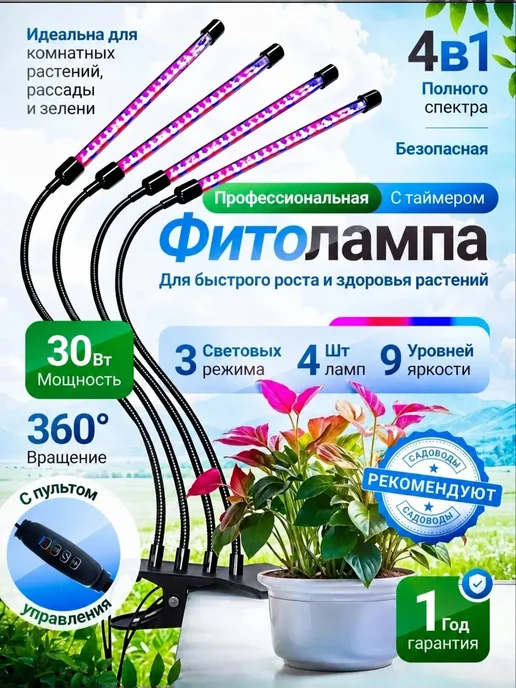 Solvita Фитолампа, вариант