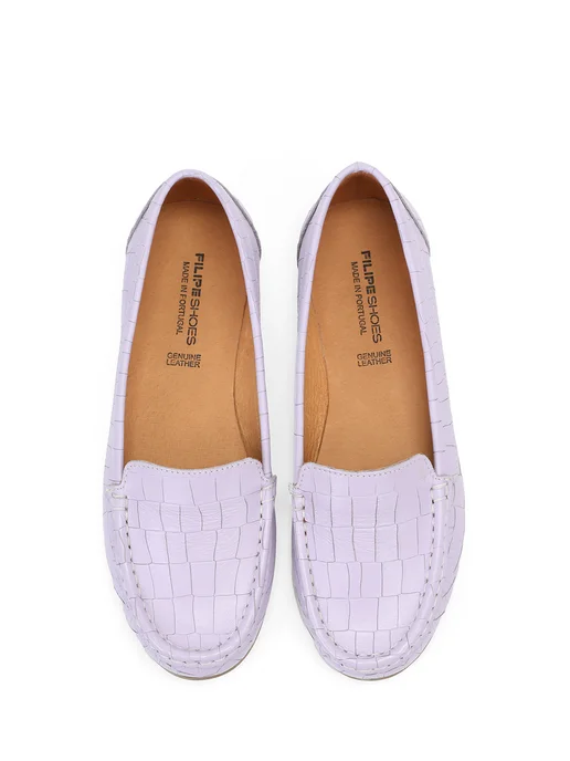 Filipe Shoes Мокасины, фиолетовый, фото 3