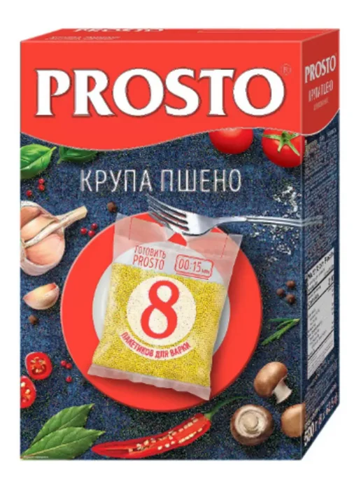 Националь Крупа пшено Prosto 500 г, 500 г