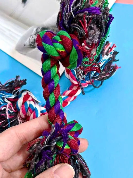 TOP TOVAP Игрушки для собак канат веревка грызак, 2 шт, фото 4