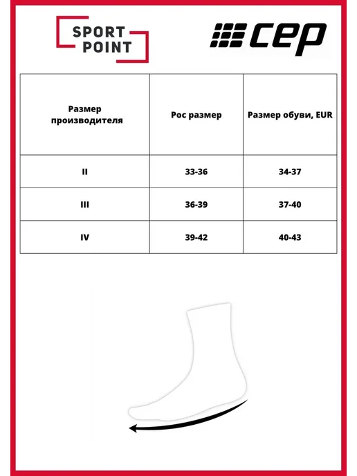 CEP Носки CORE RUN SOCKS, LOW CUT, 5.0, розовый, фото 2