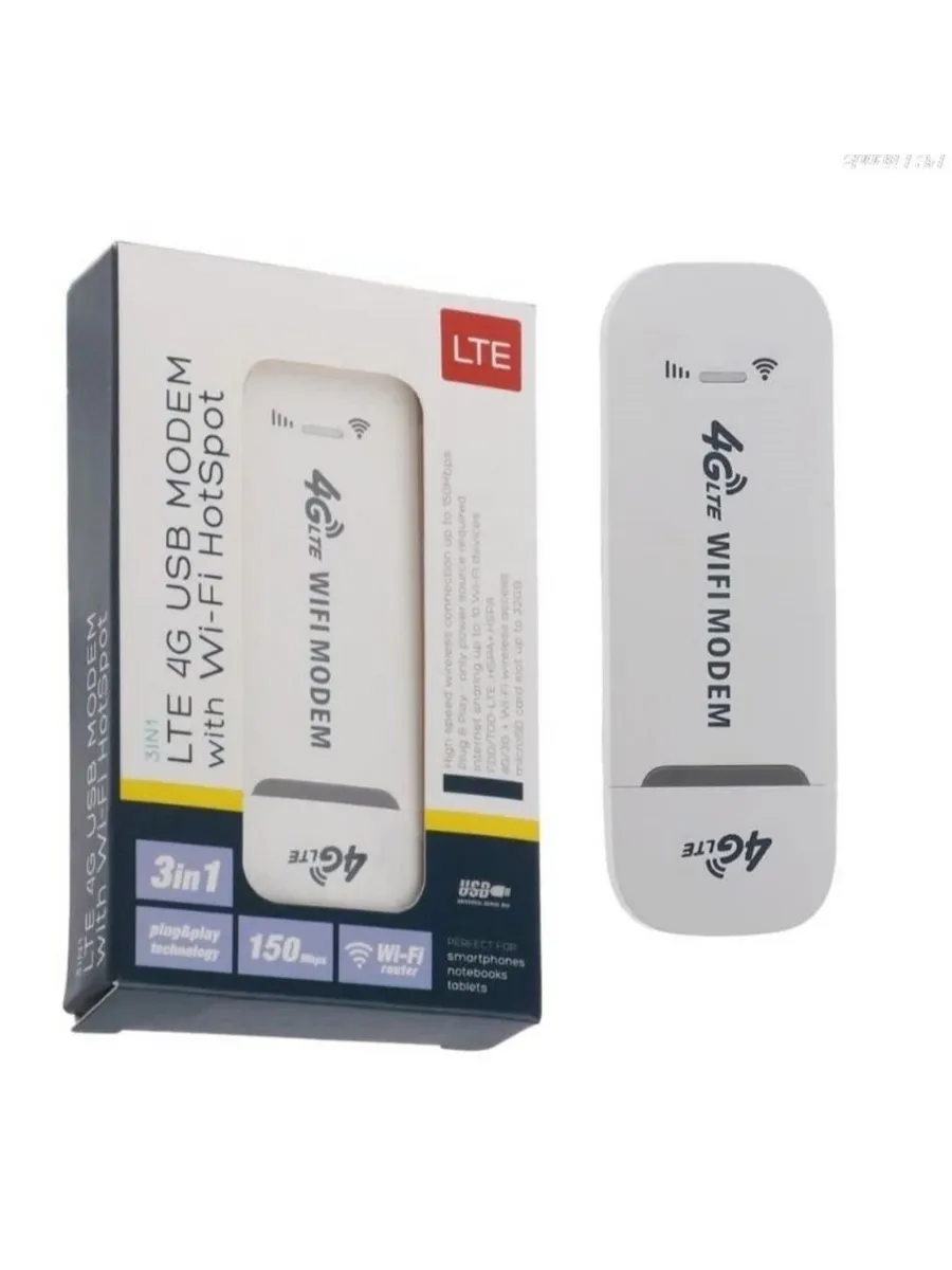 USB Модем 4G WiFi роутер для ноутбука