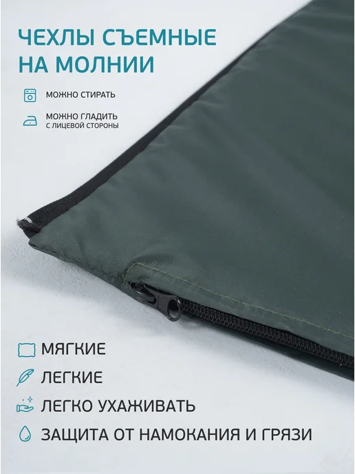 Malurre Пляжный коврик для отдыха на природе 2 шт 160х50 см, 160x50 см, 2 шт, фото 3