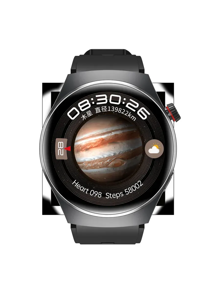 Умные часы нового поколения с круглым циферблатом . 