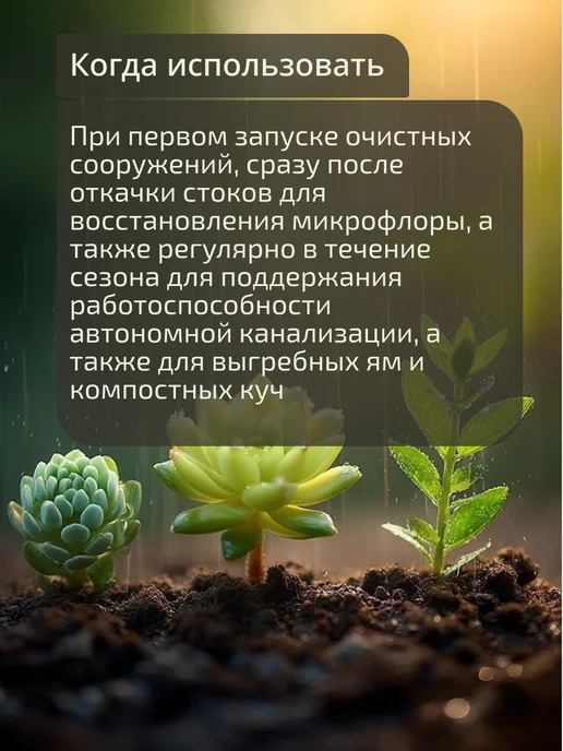 Закваска Септик-Микс 100 мл +160 г, 100 мл, 160 г, фото 3