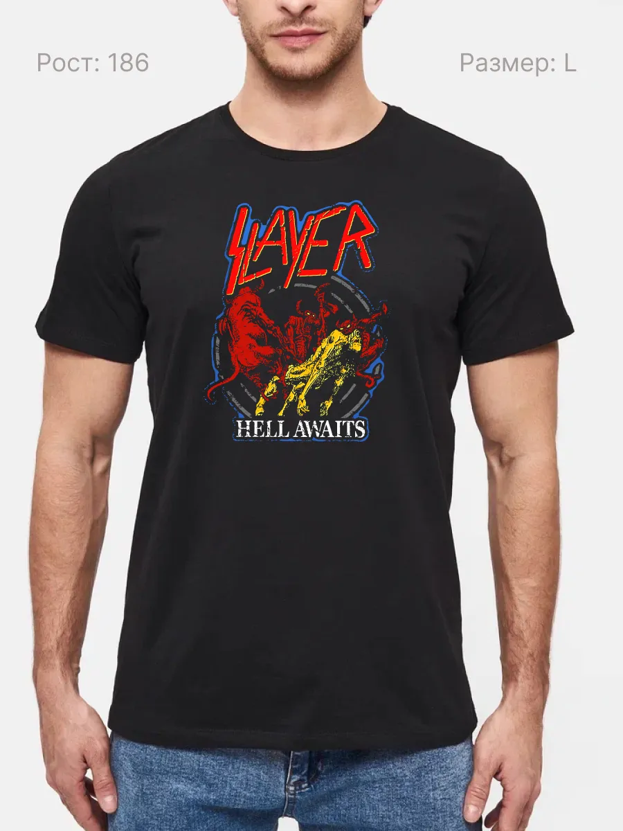 Футболка Slayer метал