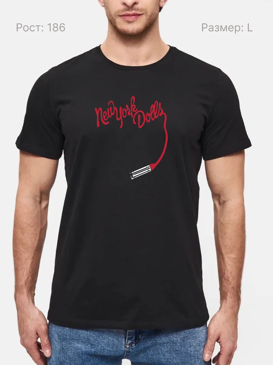 Футболка New York Dolls рок
