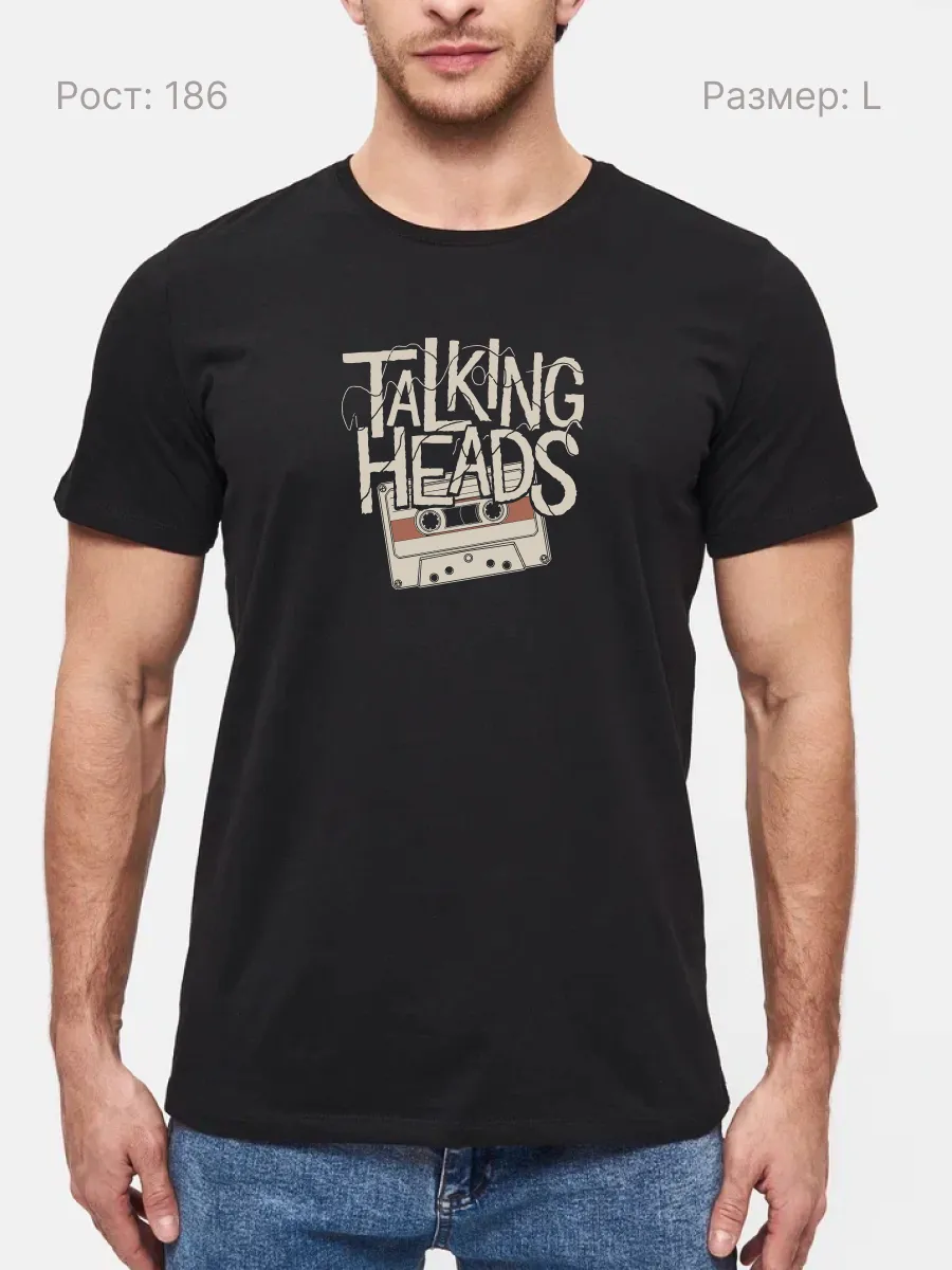 Футболка Talking Heads рок