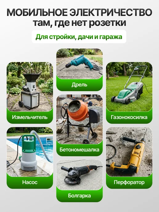 Удлинитель на катушке 20 метров ПВС 3x2,5 силовой 4 розетки, вариант, фото 6