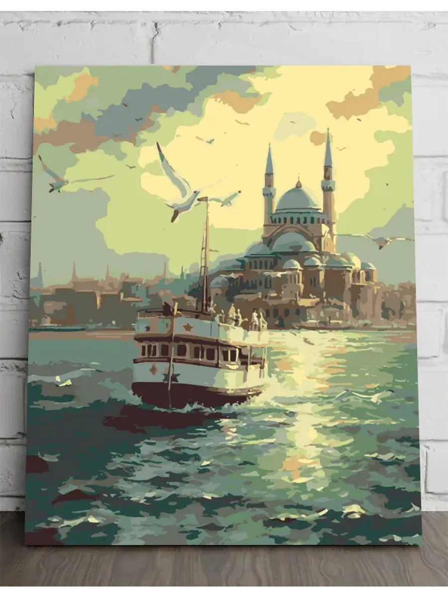 Картина по номерам - Стамбул — 40×50 см