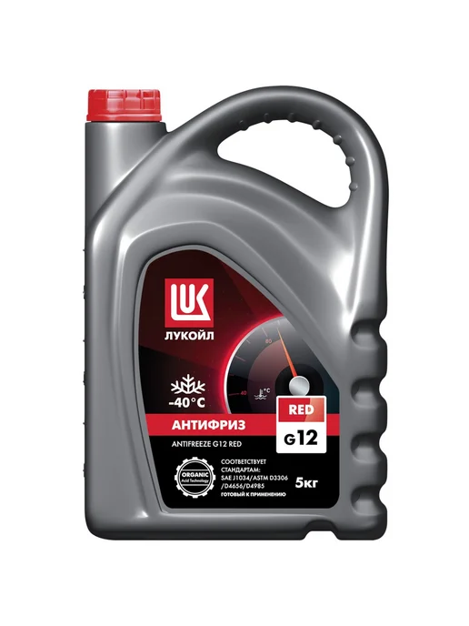 Лукойл Антифриз LUKOIL G12 RED, 5 кг, 5 кг, фото 5