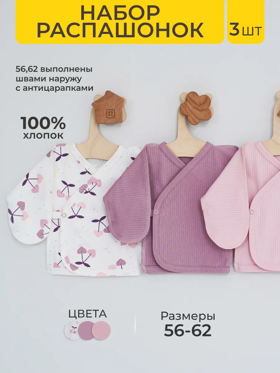 Распашонки для новорожденных