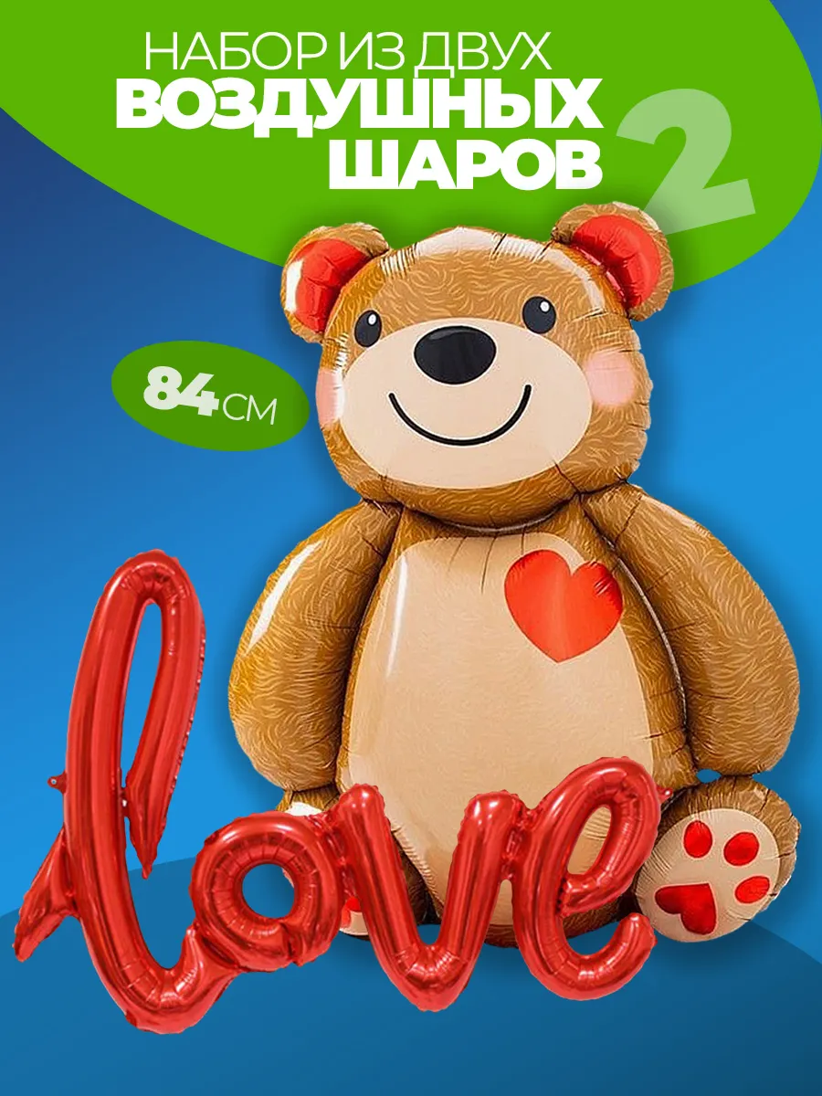 Шарики воздушные фольгированные фотозона на день рождения