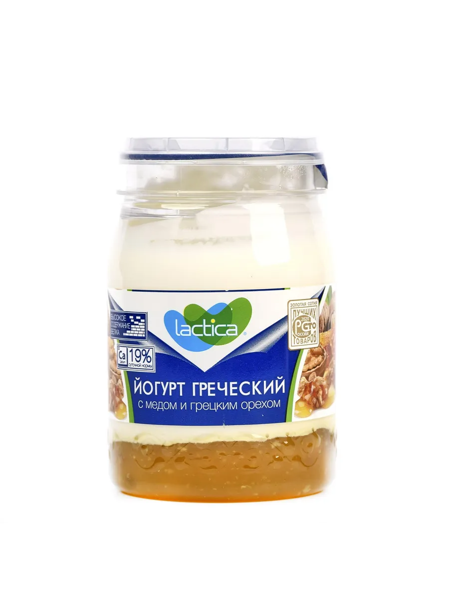 Йогурт Греческий с медом и грецким орехом 3%