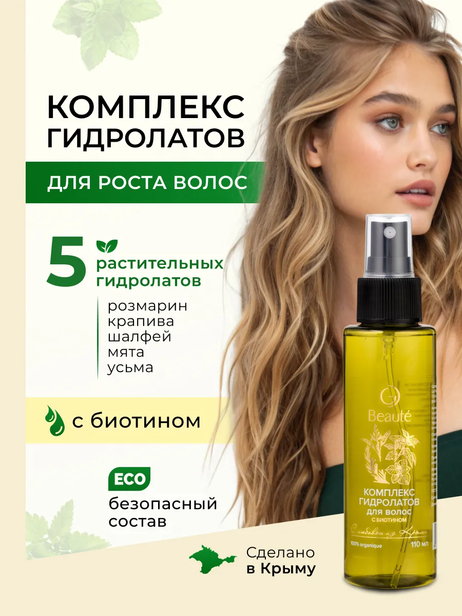 Комплекс гидролатов для волос