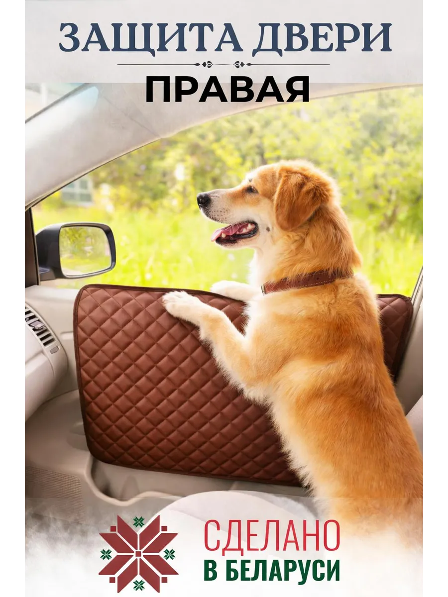 Защита двери автомобиля от собаки