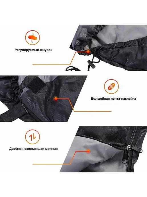 LBSX Спальный мешок 180 см зеленый, 10°C, зеленый, фото 7