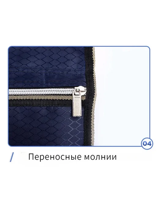 Портфель мужской Синий, синий, фото 8