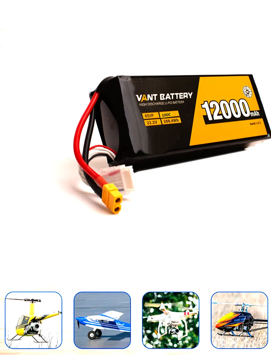 VanBattery 6S 22.2V 12000mAh 100C Lipo battery