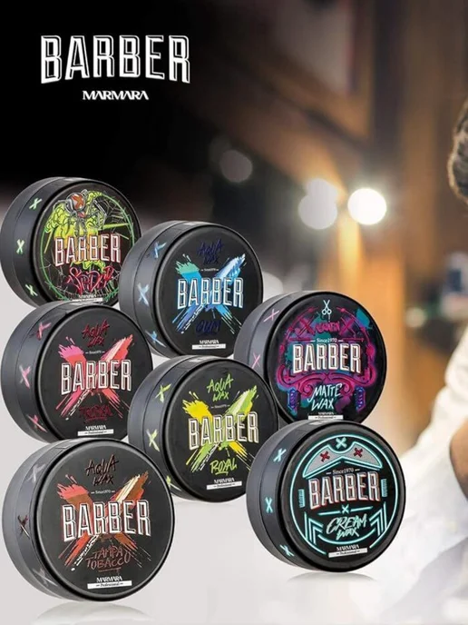 Marmara Barber Воск для волос "Aqua Wax Gum", 150 мл, 150 мл, фото 6