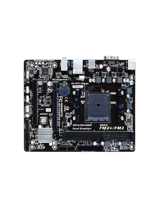 Gigabyte Состояние 9,5 из 10 F2A88XM-DS2-TM материнская плата Socket…, вариант, фото 3