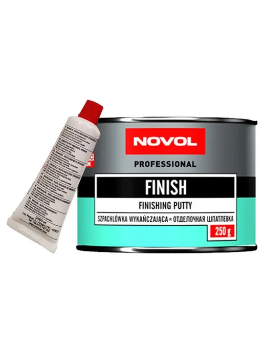 NOVOL Шпатлевка FINISH, отделочная, 250 гр, 750 г