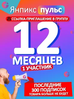 Плюс на год (12 месяцев) Яндекс 423274203 купить за 874 ₽ в интернет‑магазине Wildberries