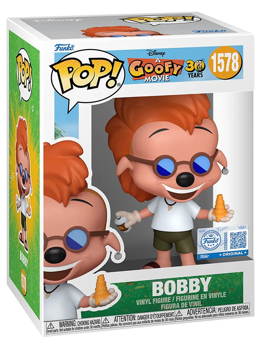 Фигурка Funko POP! Disney Goofy Movie 30th Bobby Zimuruski