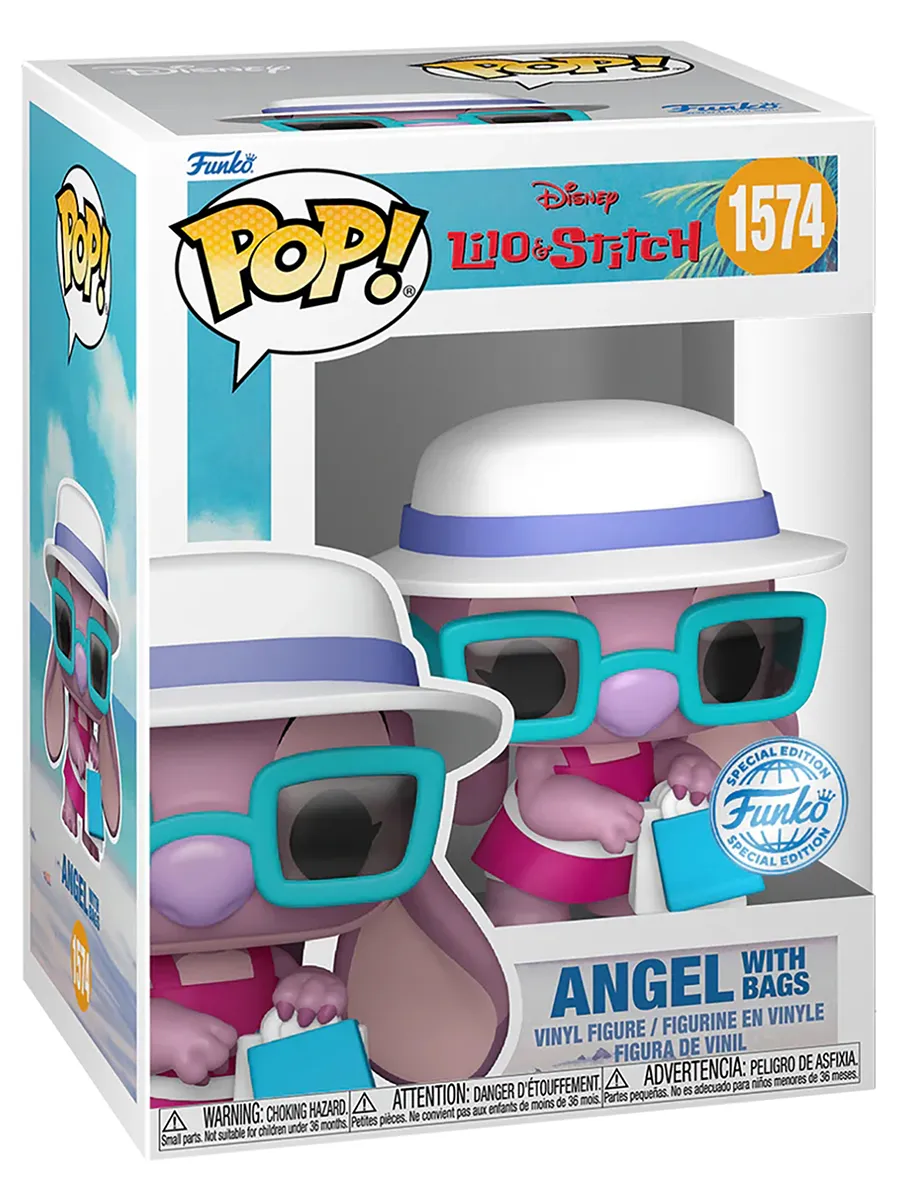 Фигурка Funko POP! Disney Lilo & Stitch Angel w/Bags SS