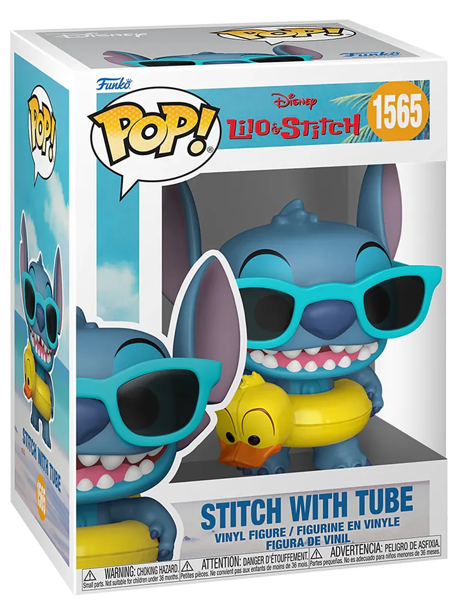 Фигурка Funko POP! Disney Lilo & Stitch Stitch with Tube